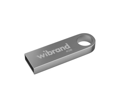 USB флеш накопичувач Wibrand 4GB Puma Silver USB 2.0 (WI2.0/PU4U1S)