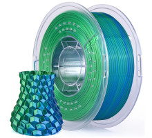 Пластик для 3D-принтера ELEGOO PLA Silk 1кг, 1.75мм, blue green (50.203.0467)