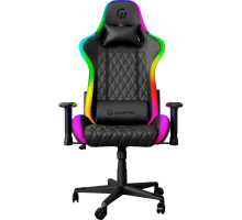 Крісло ігрове GamePro Hero RGB Black (GC-700-Black)
