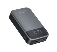 Батарея універсальна XO 10000mAh, PD/30W, QC/22.5W, PPS/33W, black (PR232_Black)