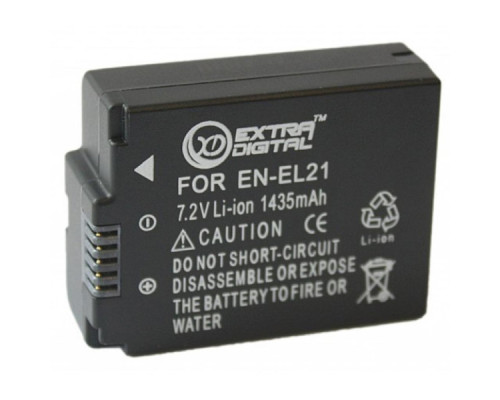 Акумулятор до фото/відео Extradigital Nikon EN-EL21 (DV00DV1388)