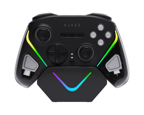 Геймпад Ajazz GP100S 2.4G/BT/USB Switch/PC/iOS/Android RGB Black (GP100S-B)