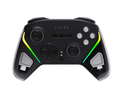 Геймпад Ajazz GP100S 2.4G/BT/USB Switch/PC/iOS/Android RGB Black (GP100S-B)