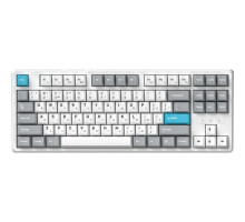 Клавіатура GamePro Asgard Ragnar Wireless/Bluetooth/USB UA White (MK285WH)