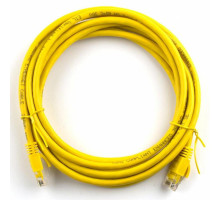 Патч-корд Ritar 10м, RJ-45, Cat.5e, CU, медь, желтый (03008)