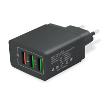Зарядний пристрій XoKo QC-305 3 USB 5.1A Black (QC-305-BK)