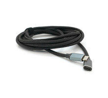 Дата кабель USB-C M/F 3.0m USB 3.2 Gen2 100W 10Gbps 4K60Hz black Voltronic (YT-TC-TC-EXB-3m)