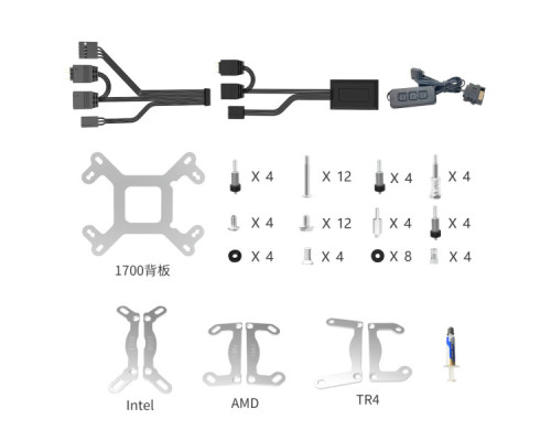 Система рідинного охолодження Alseye i360-B-SE (AS.02.08.0012)