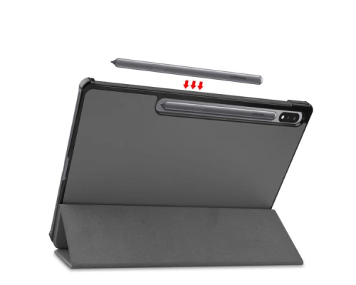 Чохол до планшета BeCover Smart Case Samsung Tab S9 Plus (SM-X810/SM-X816)/S9 FE Plus (SM-X610/SM-X616) 12.4" Gray (710324) Чохол до планшета BeCover Smart Case Samsung Tab S9 Plus (SM-X810/SM-X816)/S9 FE Plus (SM-X610/SM-X616) 12.4" Gray (710324)