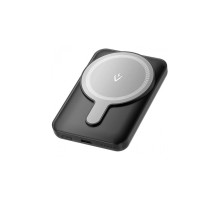 Батарея універсальна Vention Magnetic Wireless 5000mAh 20W 3A, PD, USB-C, Light Indicator, Black (FHSB0)