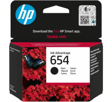 Картридж HP DJ No.654 black (7FP39UE)