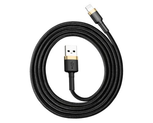 Дата кабель USB 2.0 AM to Lightning 1.0m 1.5A gold-black Baseus (CALKLF-BV1) Дата кабель USB 2.0 AM to Lightning 1.0m 1.5A gold-black Baseus (CALKLF-BV1)