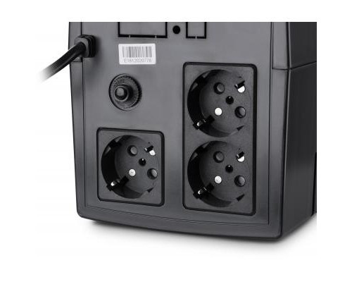 Пристрій безперебійного живлення Vinga LCD 1200VA plastic case (VPC-1200P)