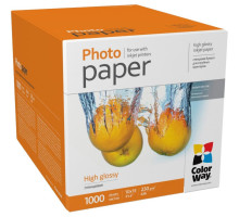 Фотопапір ColorWay 10x15 230г glossy, 1000с (PG23010004R)