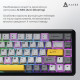 Клавіатура Ajazz AK680 MAX Magnetic Switch RGB USB Black (AK680-M-BGY-AW)