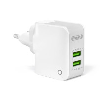Зарядний пристрій Intaleo TCA242 (2USB2,4A) (white) (1283126477492)