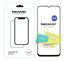 Скло захисне BeCover Realme Note 60/60X 10D Black (713169)