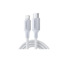 Дата кабель USB-C to Lightning 1.0m 3A 60W US304 white UGREEN (70523)