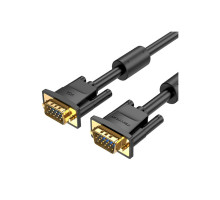 Кабель мультимедійний VGA 15M-15M 1.5m ferrite Vention (DAEBG)