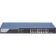Комутатор мережевий Hikvision DS-3E1318P-EI(B)