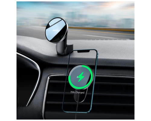 Універсальний автотримач Baseus Big Energy Car Mount Wireless Charger (WXJN-01) Універсальний автотримач Baseus Big Energy Car Mount Wireless Charger (WXJN-01)
