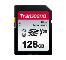 Карта пам'яті Transcend 128GB SD class 10 UHS-I U3 4K (TS128GSDC340S)