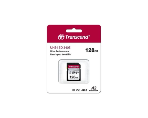 Карта пам'яті Transcend 128GB SD class 10 UHS-I U3 4K (TS128GSDC340S) Карта пам'яті Transcend 128GB SD class 10 UHS-I U3 4K (TS128GSDC340S)