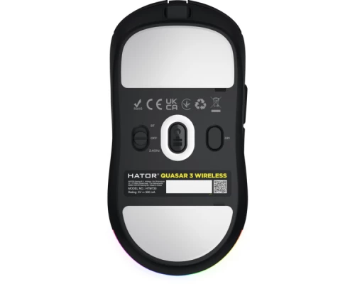 Мишка Hator Quasar 3 Wireless Black (HTM730)
