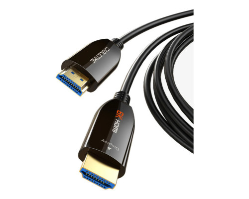 Кабель мультимедійний HDMI M to HDMI M 50.0m V2.1 AOC Cabletime (CA914036)