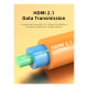 Кабель мультимедійний HDMI M to HDMI M 50.0m V2.1 AOC Cabletime (CA914036)