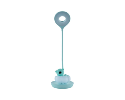 Настільна лампа Kite Cloudy Bear LED з акумулятором, зелена (K24-493-2-4) Настільна лампа Kite Cloudy Bear LED з акумулятором, зелена (K24-493-2-4)