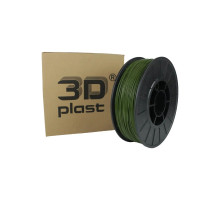 Пластик для 3D-принтера 3Dplast PLA 1.75мм, 0.85кг, khaki (3DPLA17508HKI)