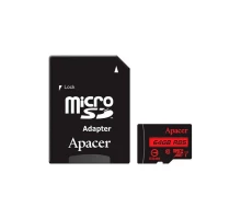 Карта пам'яті Apacer 64GB microSDXC class 10 UHS-I (AP64GMCSX10U5-RA)