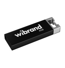 USB флеш накопичувач Wibrand 4GB Chameleon Black USB 2.0 (WI2.0/CH4U6B)