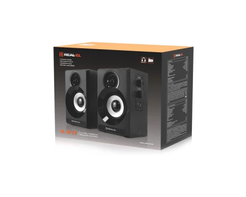 Акустична система REAL-EL S-217 Black (EL121200013) Акустична система REAL-EL S-217 Black (EL121200013)