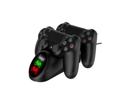 Зарядний пристрій iPega PG-9180 Для геймпадів PS4 Black (PG-9180) Зарядний пристрій iPega PG-9180 Для геймпадів PS4 Black (PG-9180)