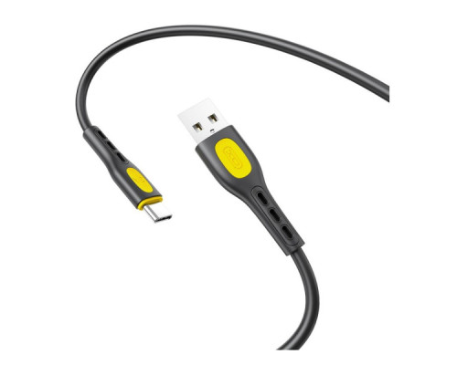 Дата кабель USB 2.0 AM to USB-C 1.0m black XO (NB280_C_Black)