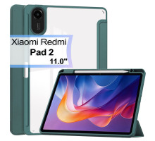Чохол до планшета BeCover Soft Edge TPU Xiaomi Redmi Pad 2 11.0" Dark Green (713658)