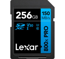 Карта пам'яті Lexar 256GB SDXC class 10 UHS-I (LSD0800P256G-BNNNG)