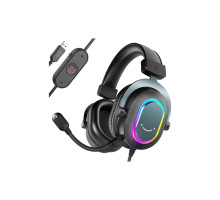 Навушники Fifine H6 RGB 7.1 Black (H6)