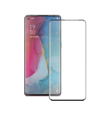 Скло захисне PowerPlant 3D OPPO Reno4 Pro, Black (GL609239)