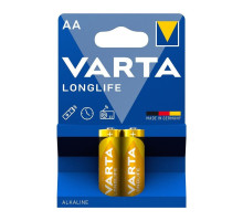 Батарейка Varta AA Longlife лужна * 2 (04106101412)