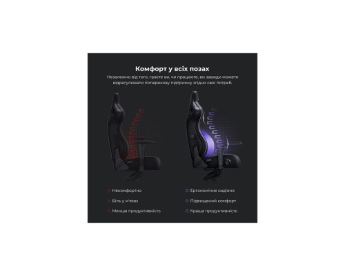 Крісло ігрове Anda Seat Kaiser 4 PVC Size L Violet (AD12YDDC-L-20-V-PV/C)