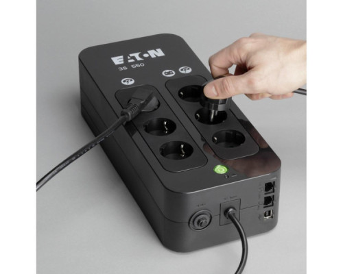 Пристрій безперебійного живлення Eaton 3S 550VA (9400-43157)