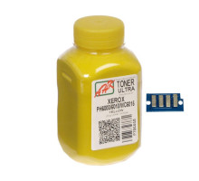 Тонер Xerox Phaser 6000/6010, 20г Yellow +chip AHK (1500258)