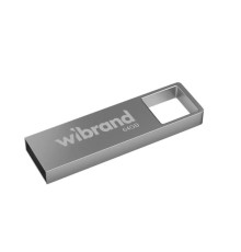 USB флеш накопичувач Wibrand 64GB Shark Silver USB 2.0 (WI2.0/SH64U4S)