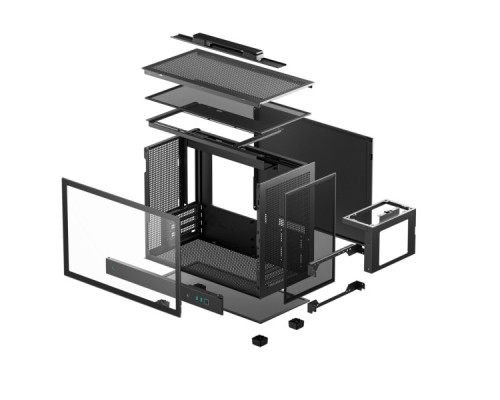 Корпус для ПК Deepcool CH160 Plus Black (R-CH160-BKNGM0-G)