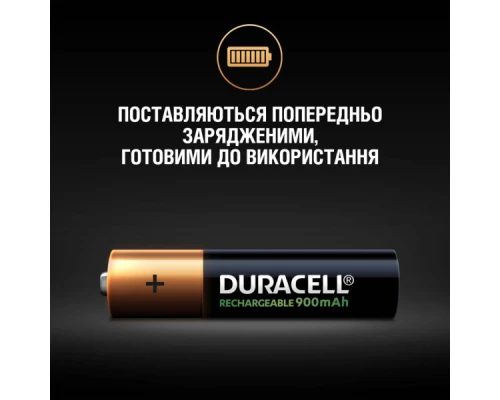 Акумулятор Duracell AAA HR03 900mAh * 4 (5005015) Акумулятор Duracell AAA HR03 900mAh * 4 (5005015)