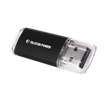 USB флеш накопичувач Silicon Power 16Gb Ultima II black (SP016GBUF2M01V1K)