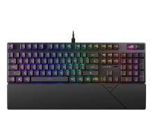 Клавіатура ASUS ROG Strix Scope II RX Red ABS UA USB Black (90MP0350-BKMA00)